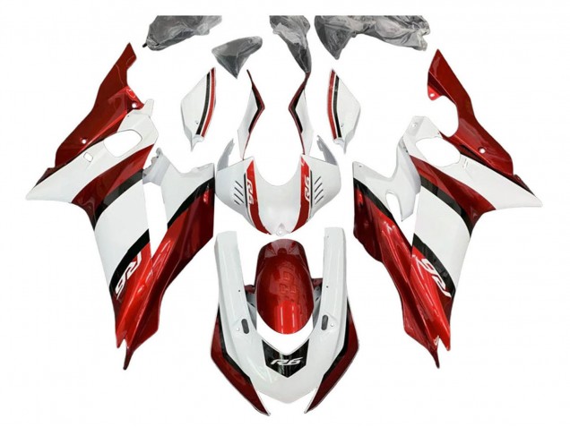 2017-2023 Yamaha YZF 600 R6 Motorcycle Fairing Kits - White Red Black Canada Websites