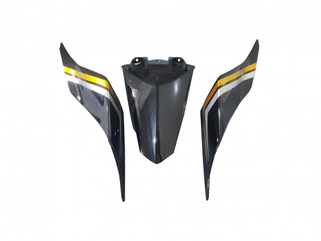 2017-2023 Yamaha YZF 600 R6 Motorcycle Fairings - Gold Black Carbon Fiber Canada Websites
