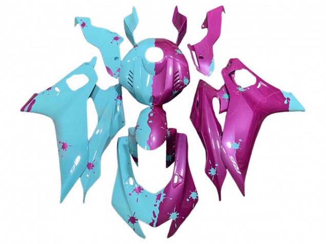 2017-2023 Yamaha YZF 600 R6 Motorcycle Fairings - Blue Pink Canada Websites