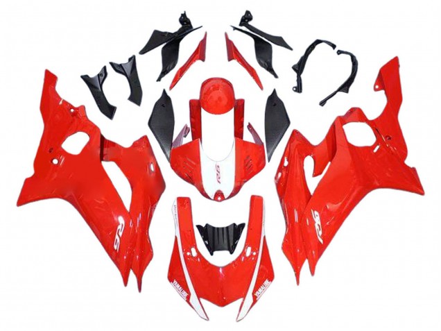 2017-2023 Yamaha YZF 600 R6 Motorcycle Fairings - Red White Canada Websites