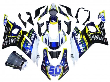 2017-2023 Yamaha YZF 600 R6 Motorcycle Fairings - White Yellow Blue Canada Websites