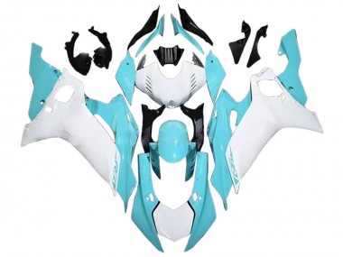 2017-2023 Yamaha YZF 600 R6 Motorcycle Fairings - White Light Blue Canada Websites