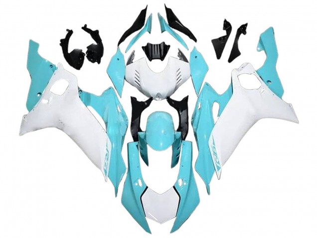2017-2023 Yamaha YZF 600 R6 Motorcycle Fairings - White Light Blue Canada Websites