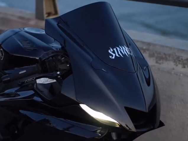 2017-2023 Yamaha YZF 600 R6 Motorcycle Fairings - Glossy Black Canada Websites