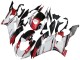 2017-2023 Yamaha YZF 600 R6 Motorcycle Fairings - White Red Black Semakin Didepan Canada Websites