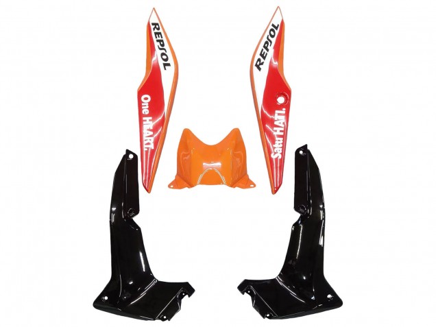 2011-2015 Honda CBR250RR Motorcycle Fairings - Orange White Red Black Glossy HRC Repsol Canada Websites