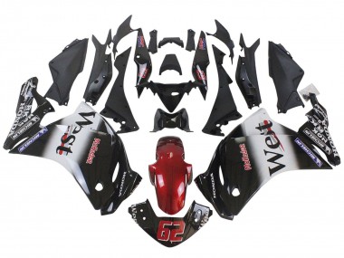 2011-2015 Honda CBR250RR Motorcycle Fairings - Glossy Black White West Red HRC 62 Canada Websites