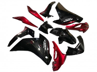 2011-2015 Honda CBR250RR Motorcycle Fairings - Glossy Black Red Canada Websites