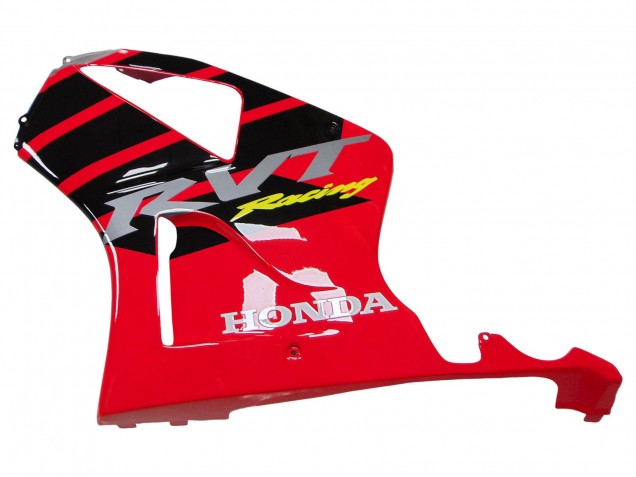 2000-2006 Honda VTR1000 Motorcycle Fairings - Silver Red Black Stripe Racing Canada Websites