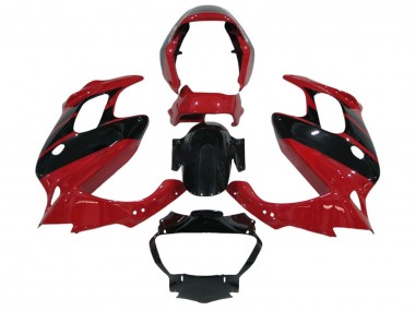 1997-2005 Honda VTR1000F Motorcycle Fairings - Red Glossy Black Canada Websites