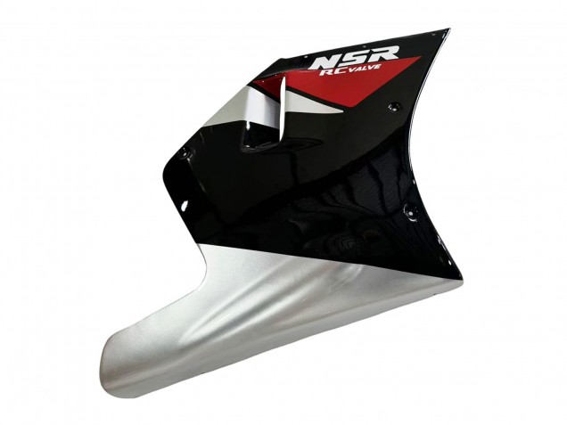 1988-1989 Honda NSR250R Motorcycle Fairings - Silver Red Glossy Black Canada Websites