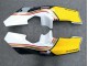 1988-1989 Honda NSR250R Motorcycle Fairings - White Yellow Gold Glossy Black Canada Websites