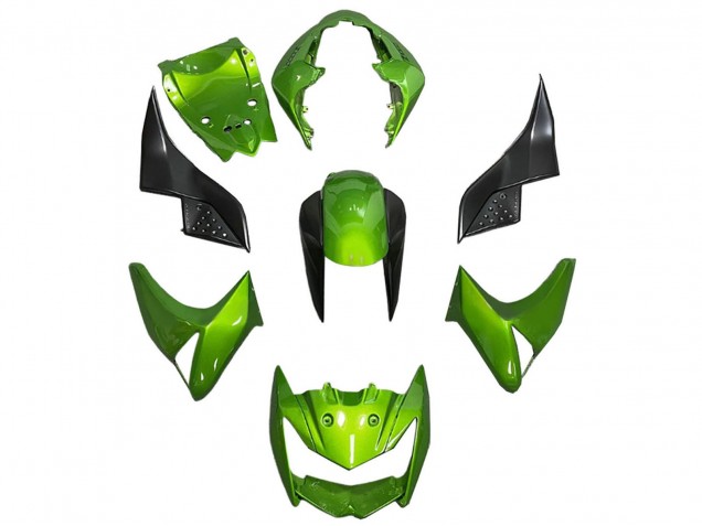 2003-2006 Kawasaki Z1000 Motorcycle Fairing - Green Glossy Black Canada Websites