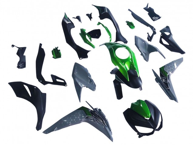 2014-2019 Kawasaki Z1000 Motorcycle Fairings - Black Green Grey Canada Websites