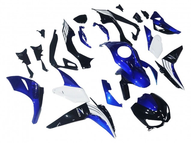 2014-2019 Kawasaki Z1000 Motorcycle Fairings - White Blue Black Canada Websites