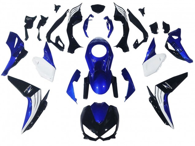 2014-2019 Kawasaki Z1000 Motorcycle Fairings - White Blue Black Canada Websites