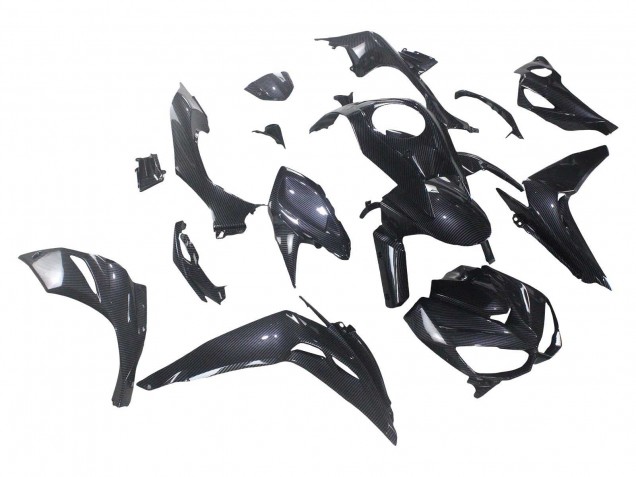 2014-2019 Kawasaki Z1000 Motorcycle Fairings - Black Carbon Fiber Canada Websites