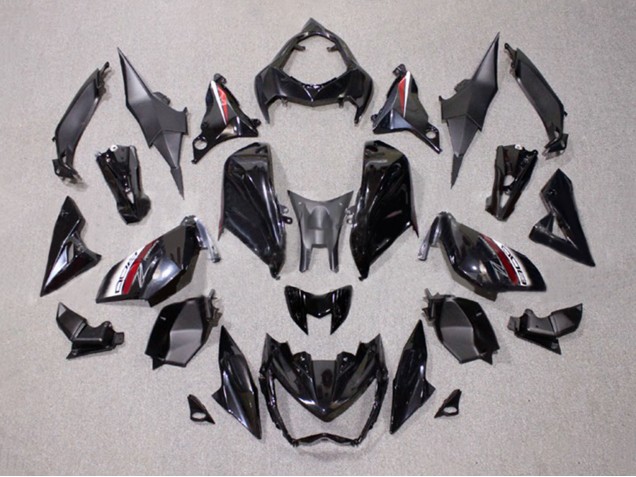 2014-2019 Kawasaki Z1000 Motorcycle Fairings - Glossy Black Red White Canada Websites