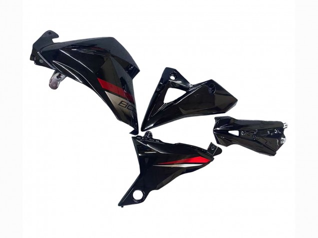 2013-2018 Kawasaki Z800 Motorcycle Fairings - Glossy Black Red Canada Websites