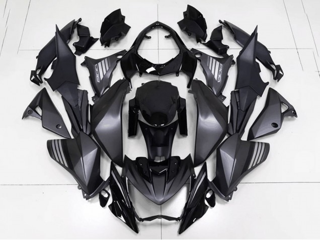2013-2018 Kawasaki Z800 Motorcycle Fairings - Matte Black Canada Websites
