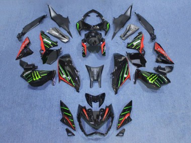 2013-2018 Kawasaki Z800 Motorcycle Fairings - Black Red Green Canada Websites