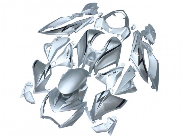 2013-2018 Kawasaki Z800 Motorcycle Fairings - Matte Silver Canada Websites