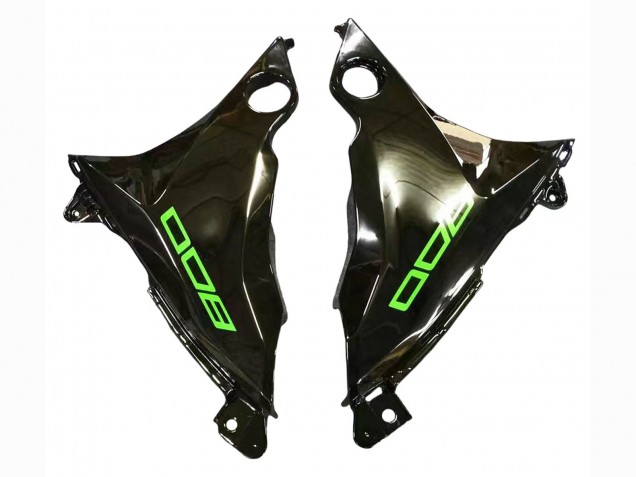 2013-2018 Kawasaki Z800 Motorcycle Fairings - Green Glossy Black Canada Websites