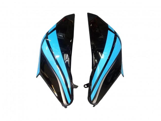2013-2018 Kawasaki Z800 Motorcycle Fairings - Light Blue Glossy Black Canada Websites