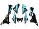 2013-2018 Kawasaki Z800 Motorcycle Fairings - Light Blue Glossy Black Canada Websites