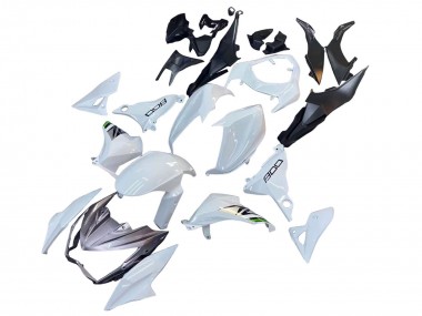 2013-2018 Kawasaki Z800 Motorcycle Fairings - White Green Silver Black Canada Websites