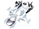 2013-2018 Kawasaki Z800 Motorcycle Fairings - White Green Silver Black Canada Websites