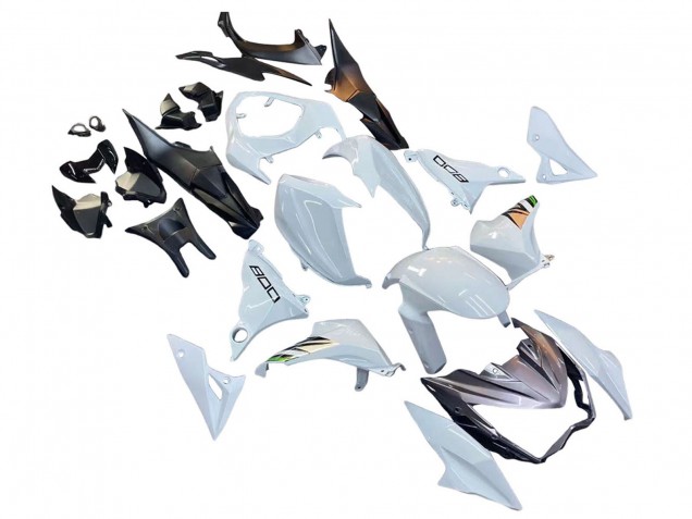 2013-2018 Kawasaki Z800 Motorcycle Fairings - White Green Silver Black Canada Websites