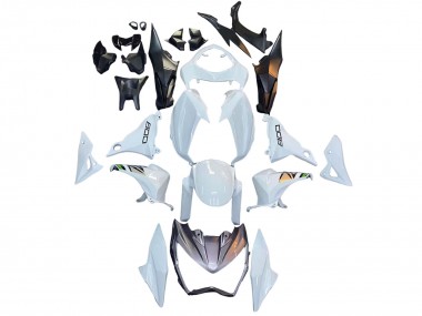 2013-2018 Kawasaki Z800 Motorcycle Fairings - White Green Silver Black Canada Websites