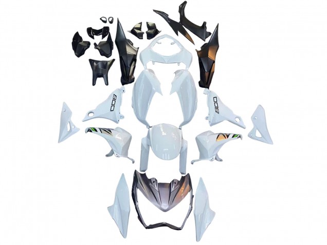 2013-2018 Kawasaki Z800 Motorcycle Fairings - White Green Silver Black Canada Websites