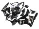 2000-2001 Kawasaki ZX12R Motorcycle Fairings - Glossy Black White Elf Snow Canada Websites