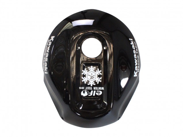 2000-2001 Kawasaki ZX12R Motorcycle Fairings - Glossy Black White Elf Snow Canada Websites