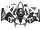 2000-2001 Kawasaki ZX12R Motorcycle Fairings - Glossy Black White Elf Snow Canada Websites