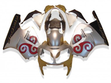 2000-2001 Kawasaki ZX12R Motorcycle Fairings - Silver Red Black Canada Websites