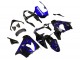2000-2001 Kawasaki ZX9R Motorcycle Fairings - Glossy Black Blue Flame White Canada Websites