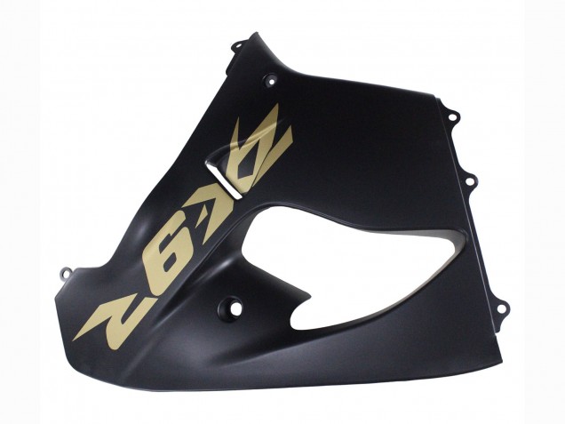 2000-2001 Kawasaki ZX9R Motorcycle Fairings - Matte Black Gold Canada Websites