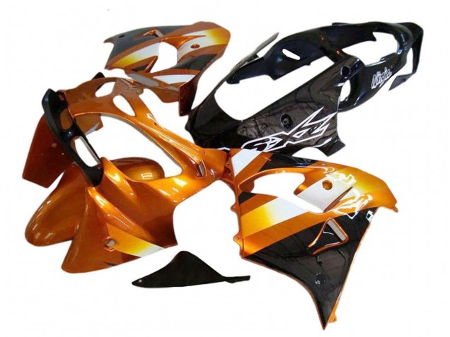 2000-2001 Kawasaki ZX9R Motorcycle Fairings - Orange Black Canada Websites