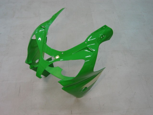 2000-2001 Kawasaki ZX9R Motorcycle Fairings - Green Silver Black Canada Websites
