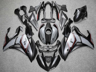 2015-2018 Yamaha YZF R3 Motorcycle Fairings - Nardo Grey Red Black Canada Websites