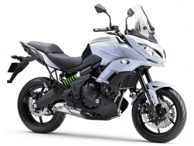 2015-2021 Kawasaki Versys 650 Motorcycle Fairings - White Matte Black Canada Websites