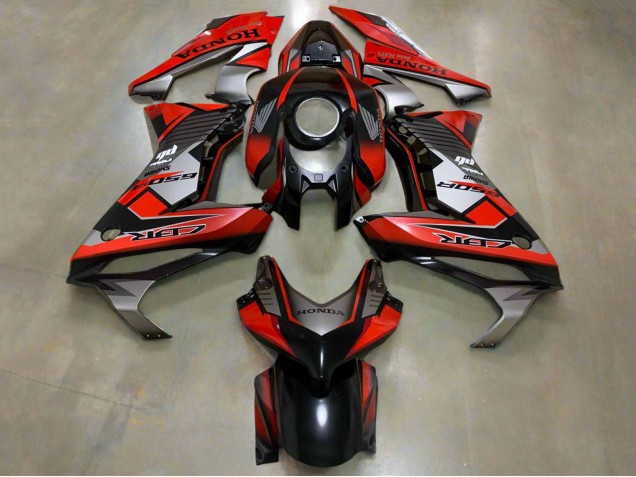 2019-2020 Honda CBR650R Motorcycle Fairings - Silver Red Glossy Black Canada Websites