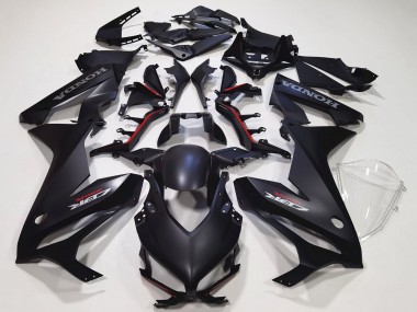 2021-2023 Honda CBR650R Motorcycle Fairing Kits - Matte Black Canada Websites