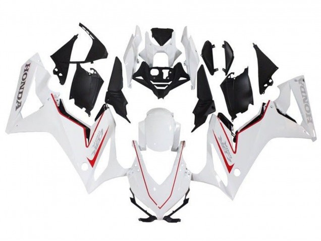 2021-2023 Honda CBR650R Motorcycle Fairings - White Red Black Canada Websites