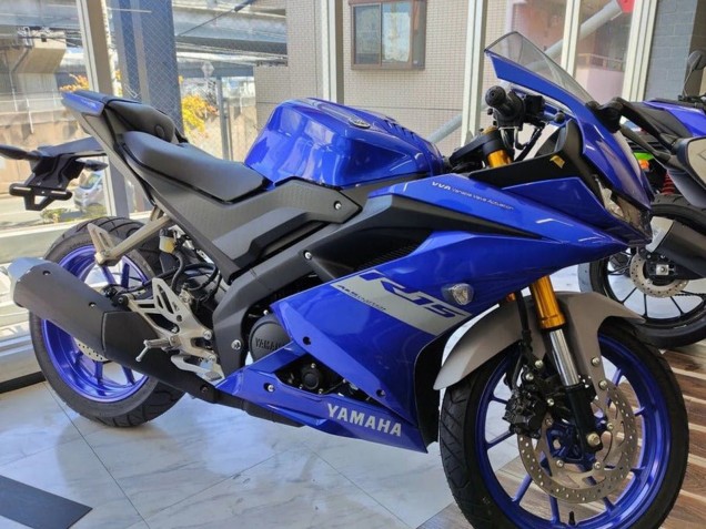 2018-2024 Yamaha YZF R15 Motorcycle Fairings - Blue Grey Canada Websites