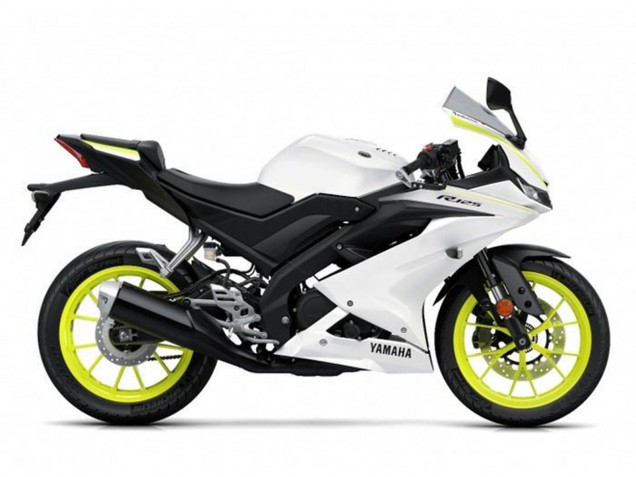 2019-2024 Yamaha YZF R125 Motorcycle Fairings - White Yellow Canada Websites