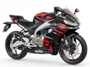 2024-2025 Aprilia RS457 Motorcycle Fairings - Matte Black Red Canada Websites